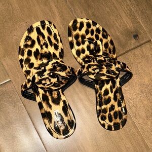 Leopard Print Women's Sandals